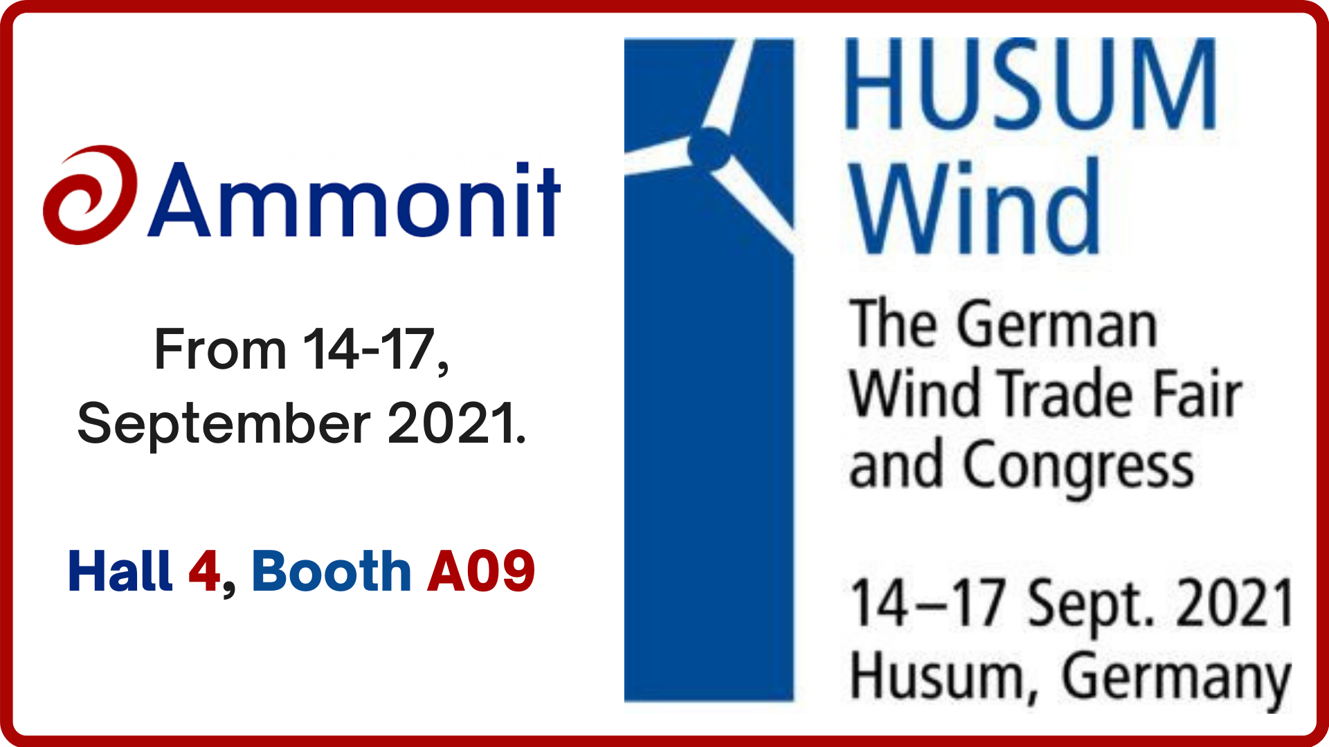 Visit our partner Ammonit at HUSUM Wind 2021
